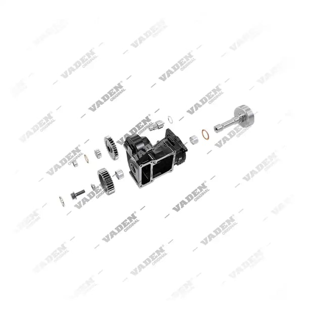 1200 210 005 Corpo de acoplamento, Kit reparo do compressor de freio a ar – imagem 9