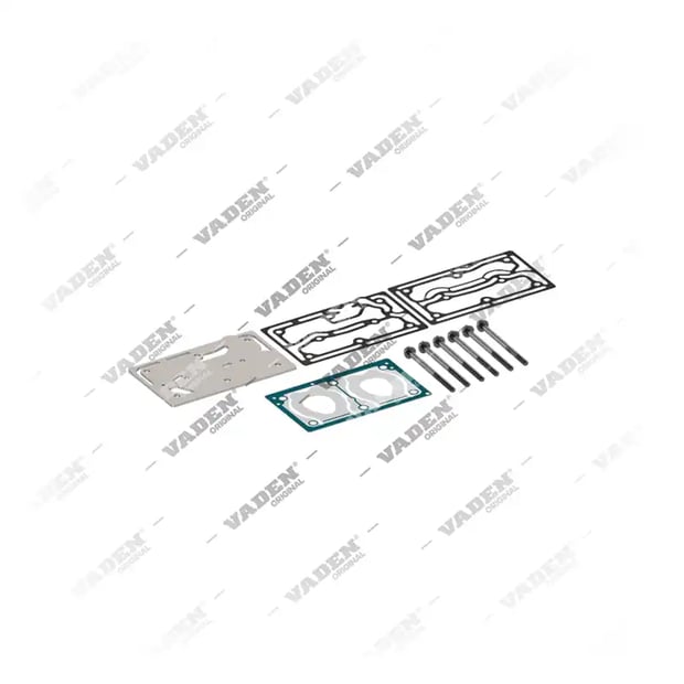 1) , 1800 100 160 Kit de reparação, Kit reparo do compressor de freio a ar, Vaden