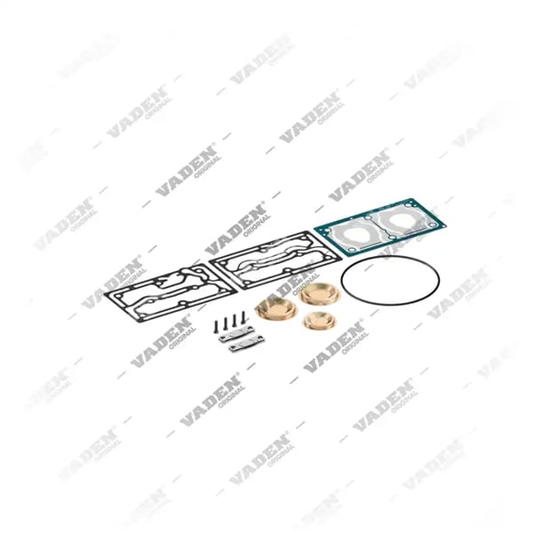 1) , 1700 160 100 Kit de reparação, Kit reparo do compressor de freio a ar, Vaden