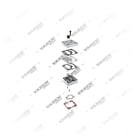 9115148002,81541146022, 81541146022 MAN Silindir Kapak, Kompresör Parçaları, Vaden