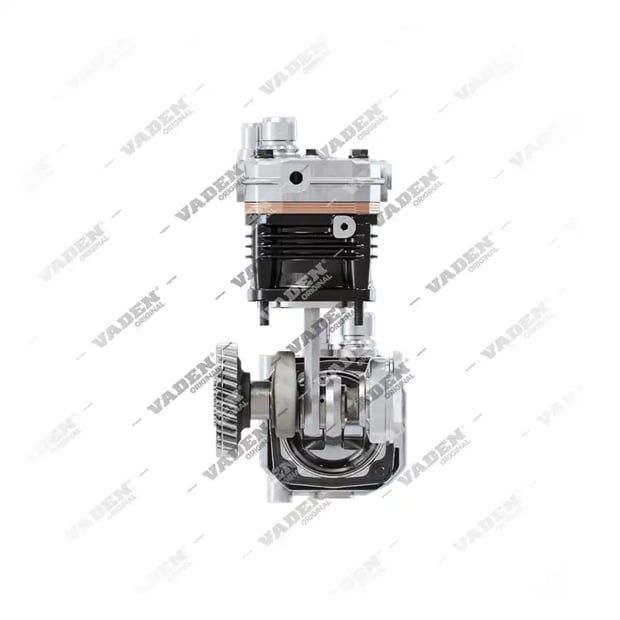 6) , 1100 350 001 Çift Silindirli, Kompresör, Vaden