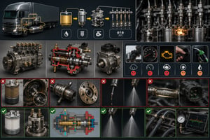Einspritzpumpe und Förderpumpe: Funktion und Ausfallsymptome