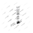 9115531000,4571301215, 4571301215 MERCEDES BENZ Çift Silindirli, Kompresör, Vaden