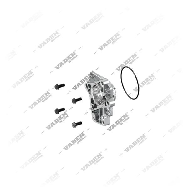 1) , 25 23 12 Flange da cambota, Kit reparo do compressor de freio a ar, Vaden