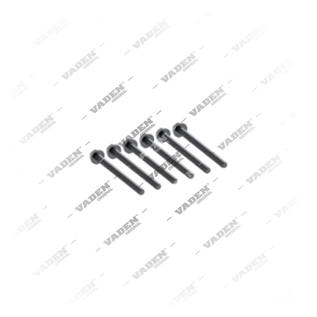 1) , 1600 100 190 Parafuso, Kit reparo do compressor de freio a ar, Vaden