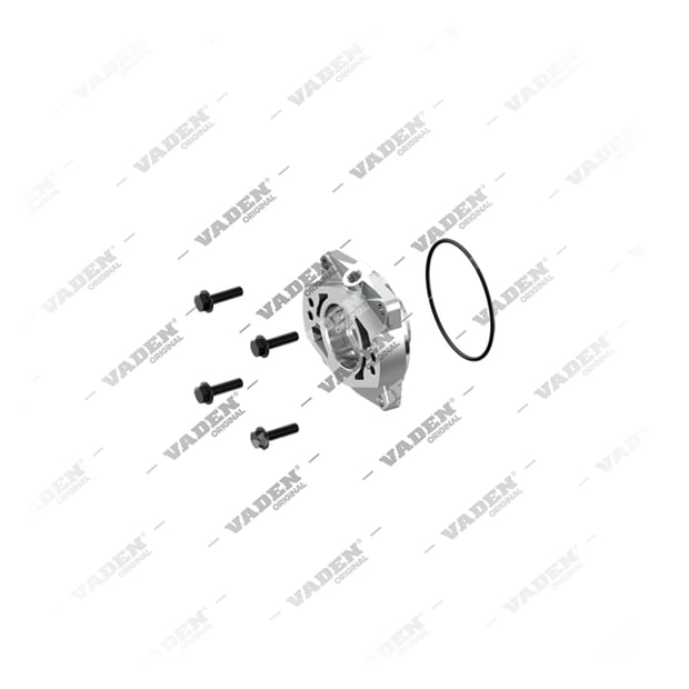 1) K036087K50,SEB01917,1932013, 14 01 12 Flange da cambota, Kit reparo do compressor de freio a ar, Vaden