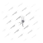 , 8000 860 005 Biela e Pistão, Kit reparo do compressor de freio a ar, Vaden