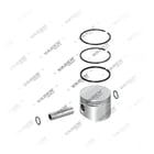 21136656,7421136656,SEB22517, 7000 801 100 Ø80,00mm (STD) Pistão e Anel, Kit reparo do compressor de freio a ar, Vaden