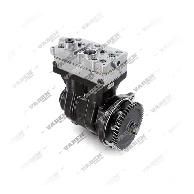 1) 20845313SP1,21172036SP1,21379906SP1,4127040180SP1, 1300190006 (7600 850 006, 8131848, 7408131848 com engrenagem), Cilindro duplo, Compressor de ar, Vaden