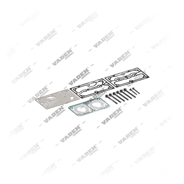 1) 4127049362,21267056, 1300 180 160 Kit de juntas, Kit reparo do compressor de freio a ar, Vaden