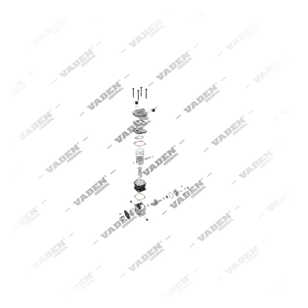 9) LK1517, 1500 120 008 Single Cylinder, Air Compressor, Vaden