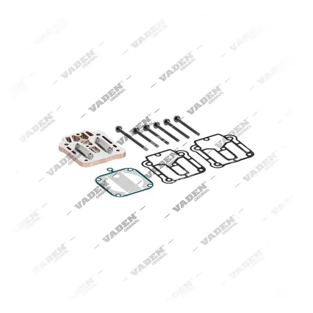 1) 7422032912,K099441K50, 1700 150 660 Placa da válvula, Kit reparo do compressor de freio a ar, Vaden