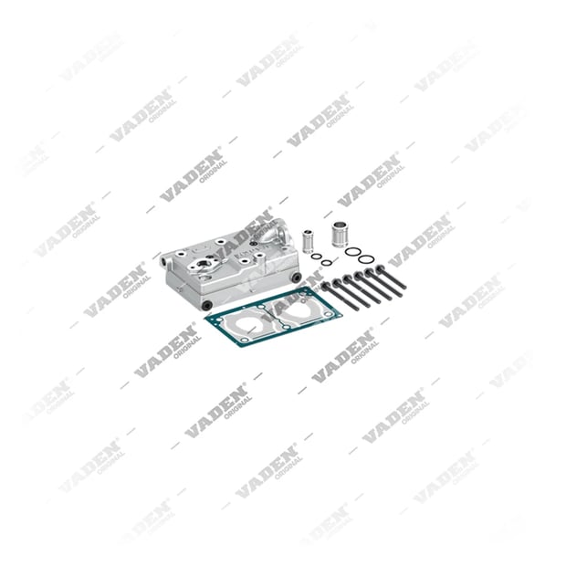 1) 9125109252,0011305715, 11 30 20 Cabeçote, Kit reparo do compressor de freio a ar, Vaden