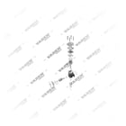 LK3859,3957726, 2500 060 001 Tek Silindirli, Kompresör, Vaden