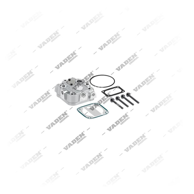 1) , 25 26 50 Cabeçote, Kit reparo do compressor de freio a ar, Vaden