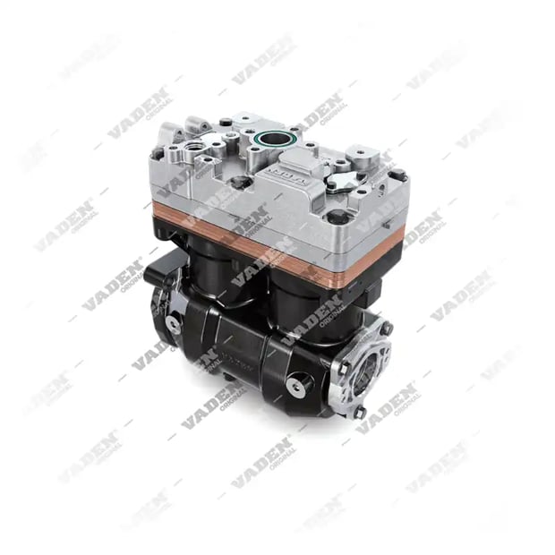 1400 090 004 (7600 880 004, 1732078, 1775248 with gear) Twin Cylinder, Air Compressor – image 2