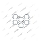 4031420380, 1100 01 003 Junta, Coletor de escape, Vaden