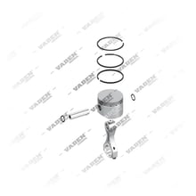 8000 781 001 - Biela e Pistão, Kit reparo do compressor de freio a ar