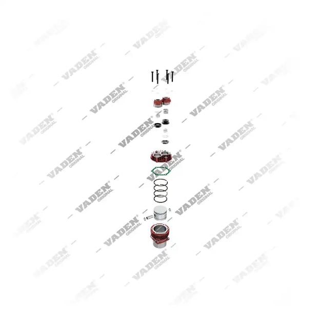 1700080100, Kit de reparação, Kit reparo do compressor de freio a ar, Compressor de freio a ar – imagem 2
