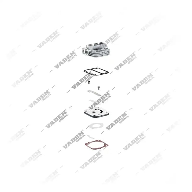 16 11 50 Cabeçote, Kit reparo do compressor de freio a ar – imagem 2