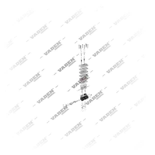 9) K088809N00,K088809N06,K088809N07,LK4979,22011866,22040616, 1300 290 001 Twin Cylinder, Air Compressor, Vaden