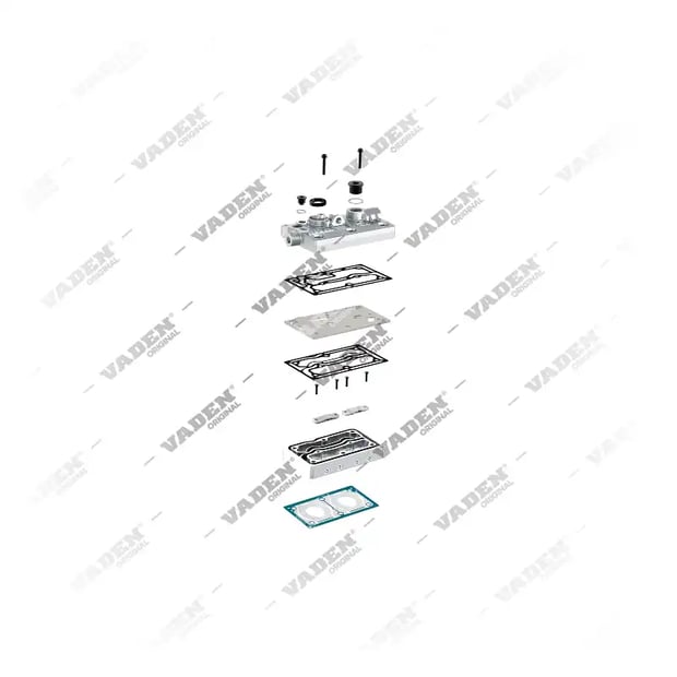 13 23 50 Cabeçote, Kit reparo do compressor de freio a ar – imagem 2