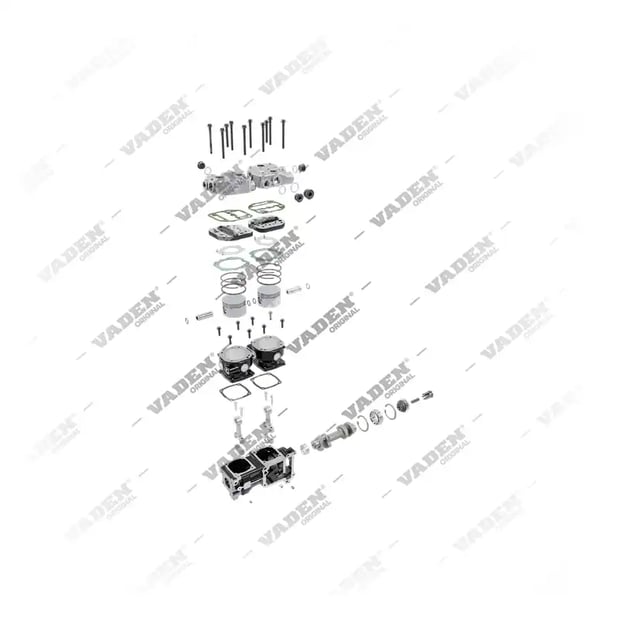 1200 070 002 Cilindro duplo, Compressor de ar – imagem 9