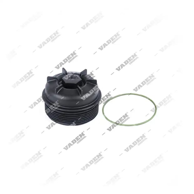 1) 1729659, 0104 131 Cover, Fuel Filter, Vaden