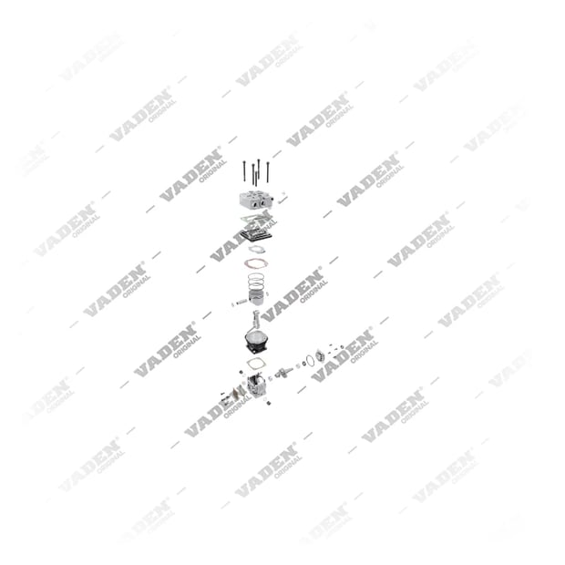 9) K010751,LK3877, 3500 010 001 Tek Silindirli, Kompresör, Vaden