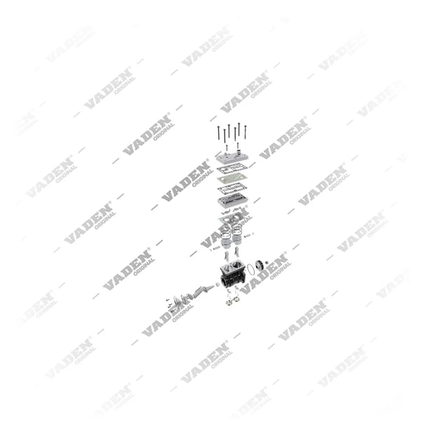 9) 9061306415,9061306715,9061306815,9125100030,9125100050, 1100 295 001 Twin Cylinder, Air Compressor, Vaden