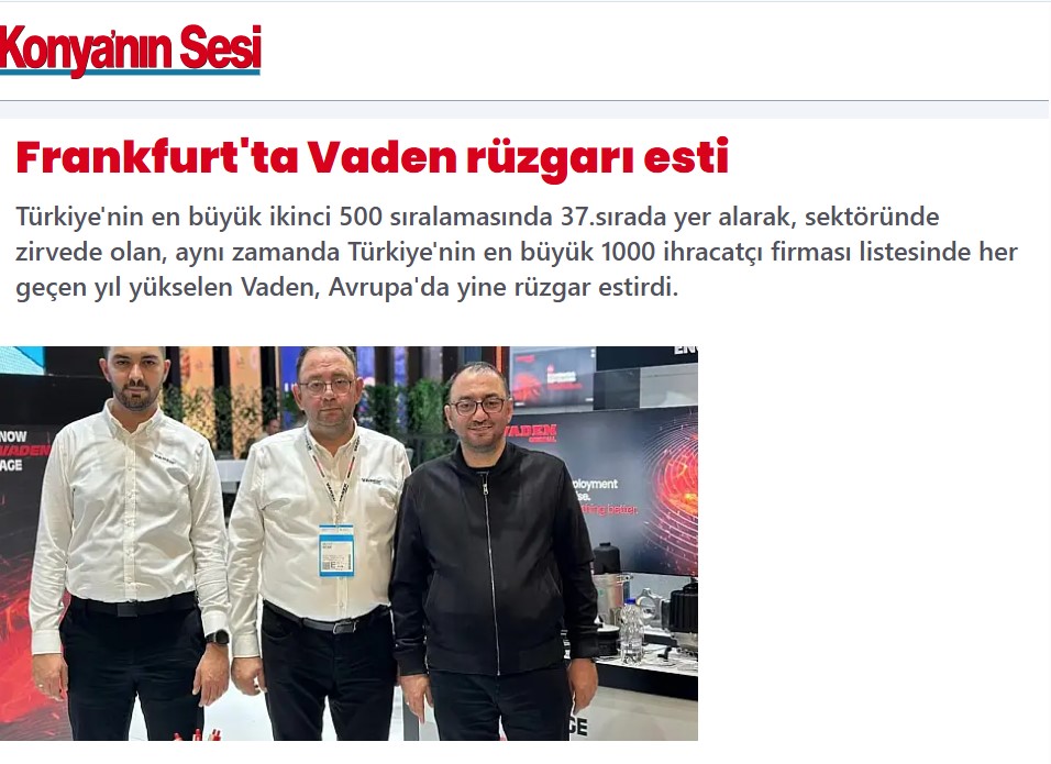 Frankfurt'ta Vaden Rüzgarı Esti