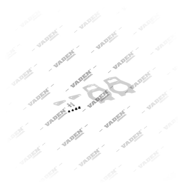 1) 3091740,II326850061, 1300 060 210 Kit de válvulas, Kit reparo do compressor de freio a ar, Vaden