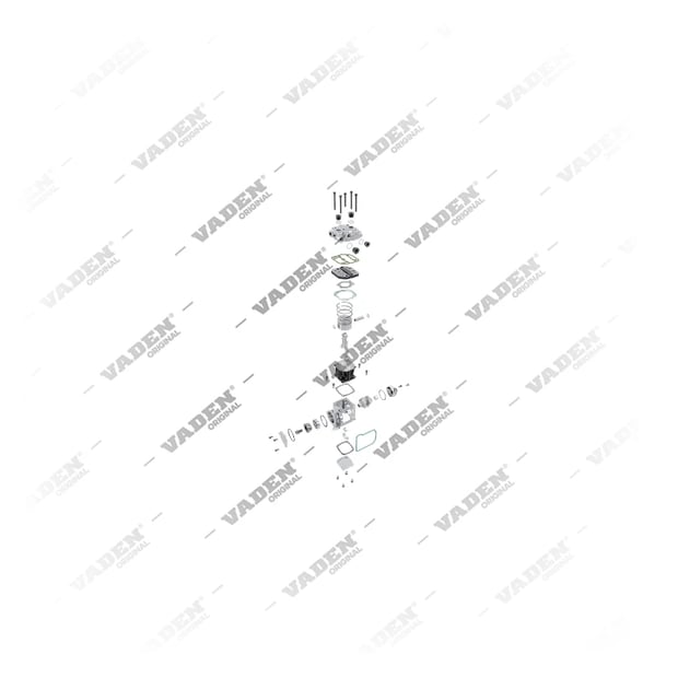 9) 51540007057, 1200 070 006 Mono Cilindro, Compresor de aire, Vaden