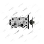 1700035002 (7600 850 008, 3161258, 7403161258 con ingranaggio), Doppio cilindro, Compressore d'aria - Top View