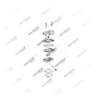 9111549342, 25 08 10 Silindir Kapak, Kompresör Parçaları, Vaden