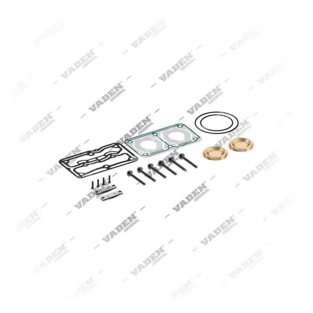1) , 1100 015 750 Kit de reparação, Kit reparo do compressor de freio a ar, Vaden