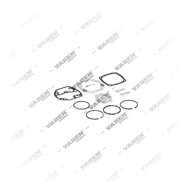 1) , 1100 110 760 Kit de reparação, Kit reparo do compressor de freio a ar, Vaden