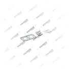 , 1300 010 250 Kit de válvulas, Kit reparo do compressor de freio a ar, Vaden