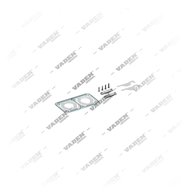 1) , 1300 010 250 Kit de válvulas, Kit reparo do compressor de freio a ar, Vaden