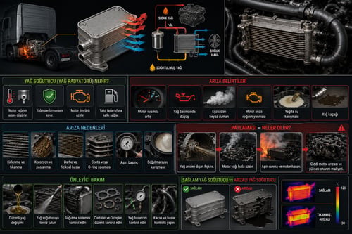 What Is an Oil Cooler? Failure Symptoms and Rupture