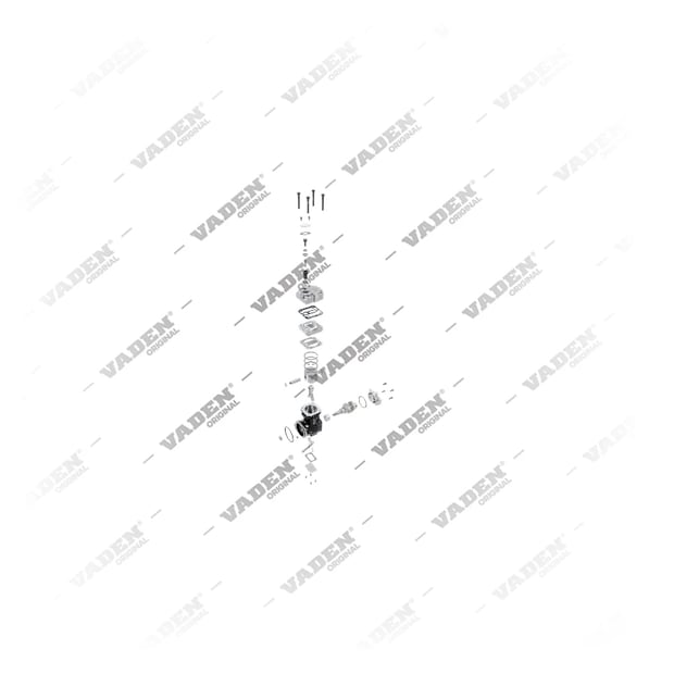 9) K002974TU,LK3870,3968694, 3000 040 001 Tek Silindirli, Kompresör, Vaden