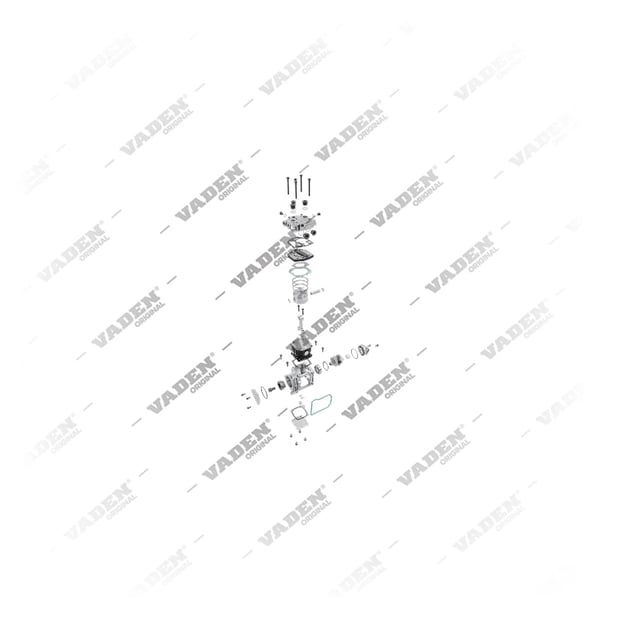 9) 4471300515,4471303715, 1100 100 003 Tek Silindirli, Kompresör, Vaden