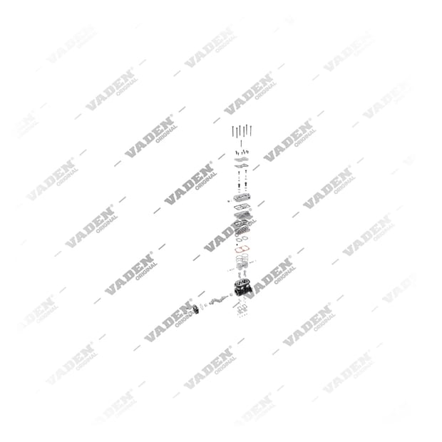 9) K068756N00,K068756N10,LK4984,9P933187, 1900 170 001 Çift Silindirli, Kompresör, Vaden