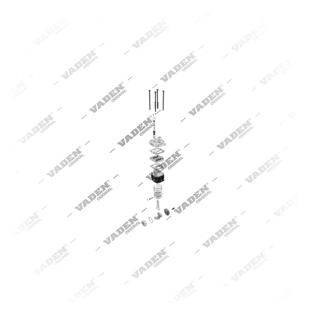 9) 5411302719S1, 1100 050 001 Tek Silindirli, Kompresör, Vaden