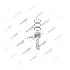 , 8000 651 001 Biela e Pistão, Kit reparo do compressor de freio a ar, Vaden