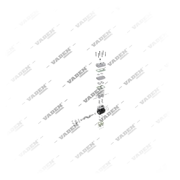 9) 5001834773,LP4941, 1700 050 003 Zweizylinder, Luftkompressor, Vaden