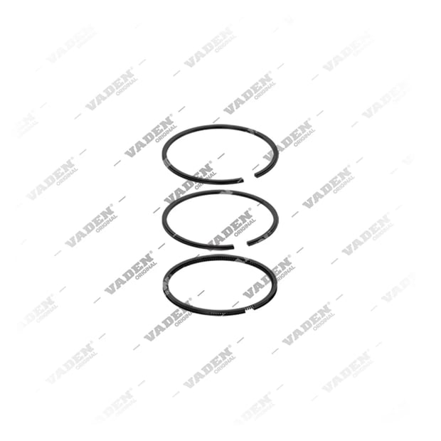 1) , 704 200 Anel, Kit reparo do compressor de freio a ar, Vaden