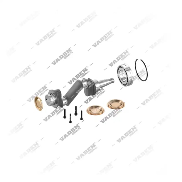 1) , 8100 852 008 Kit de reparação de cambotas, Kit reparo do compressor de freio a ar, Vaden