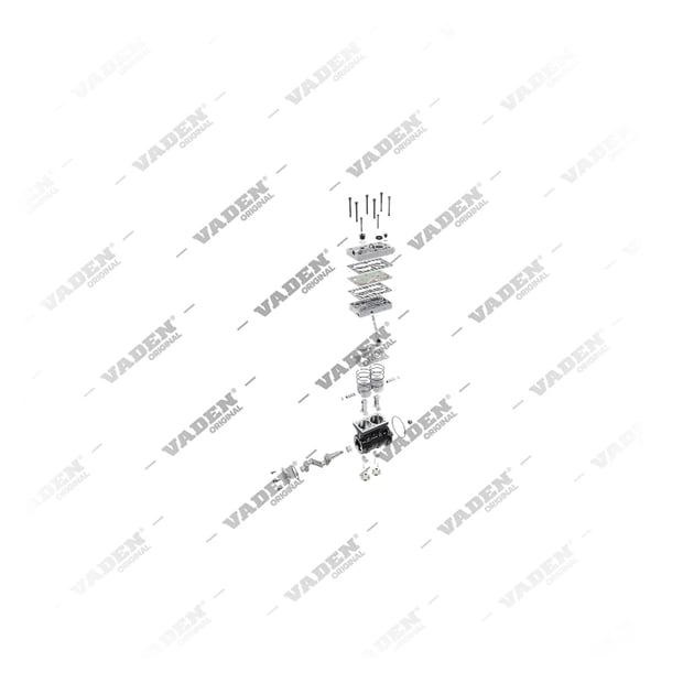 9) 20382345,20478151,20569928,20773343,20842990,21388369,85000360,85000487,85000614,4127040060,4127040067,4127040100,4127040107,4127040140,4127040147,4127040240,1523988,1523988A,1523988R, 1300 180 001 Twin Cylinder, Air Compressor, Vaden