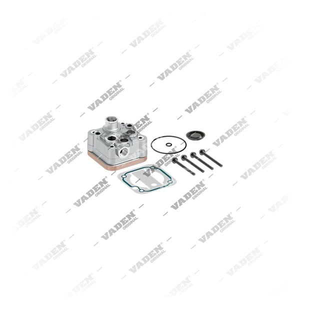 12 01 60 Cylinder Head, Air Brake Compressor Repair Kits - Front Perspective View